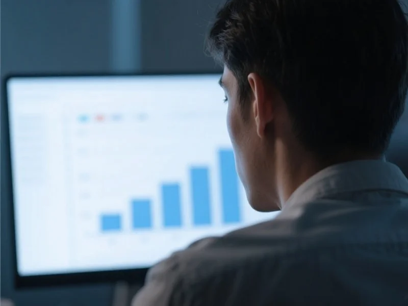 专注分析数据的用户